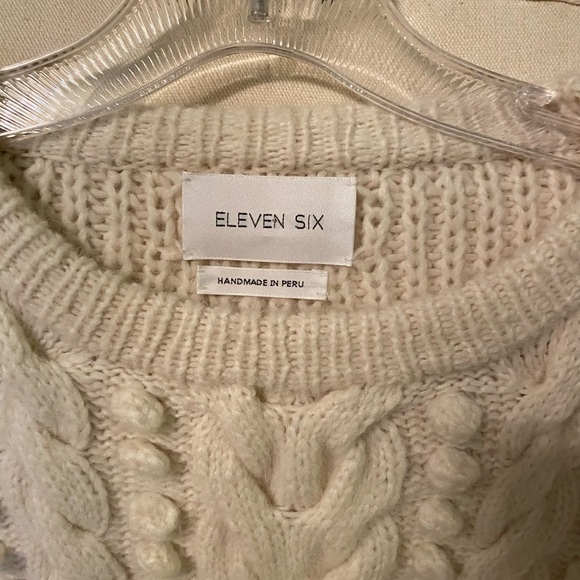 Eleven Six baby alpaca and merino knit sweater - Picture 9 of 11
